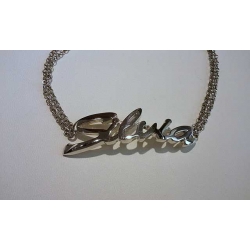 Bracciale Names argento Silvia